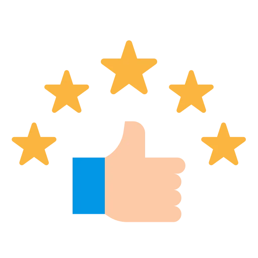 Five star rating Five star rating